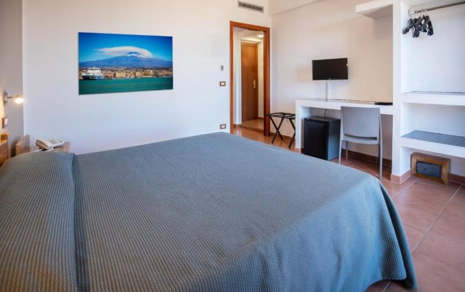 tweepersoonskamer van Hotel La Terra dei Sogni op Sicilie