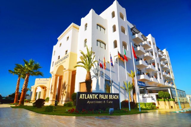 Het buitenaanzicht van Aparthotel Atlantic Palm Beach Agadir