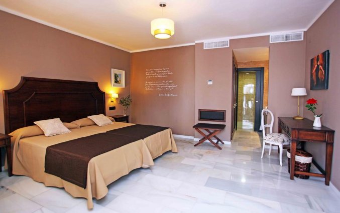 Tweepersoonskamer van Hotel La Fonda in Andalusië