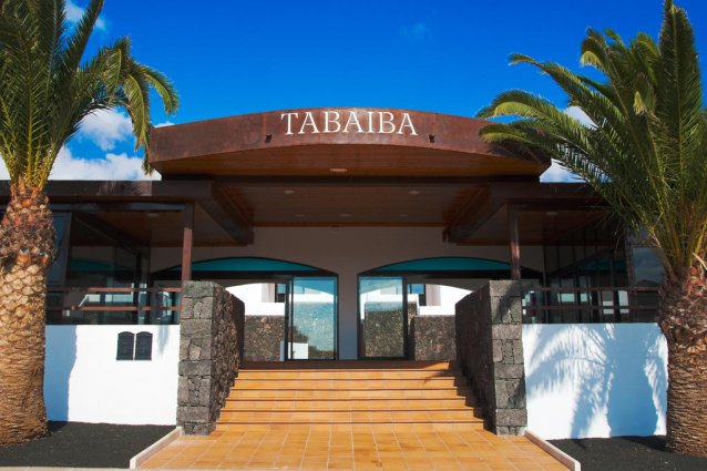 Entree van Appartementen Tabaiba Center op Lanzarote