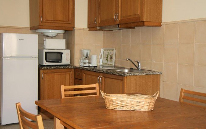 Keuken van Appartementen Quinta Pedra Dos Bicos in de Algarve