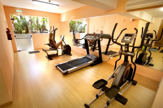 De fitnessruimte van Hotel Clube Mos Algarve