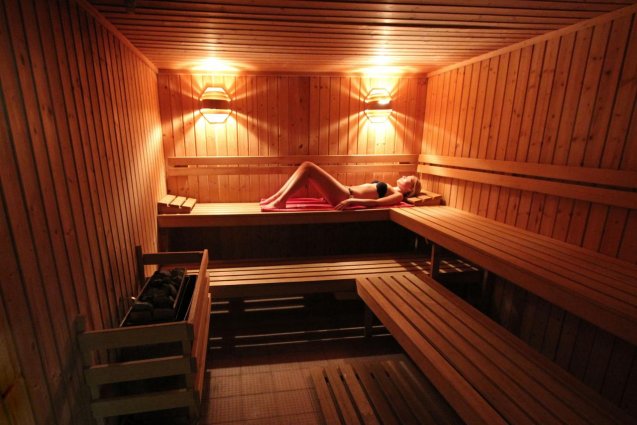 De sauna van Hotel Clube Mos Algarve