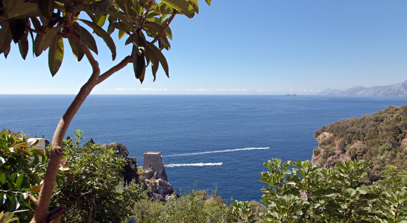 Uitzicht vanuit Hotel Villa Bellavista in Amalfi