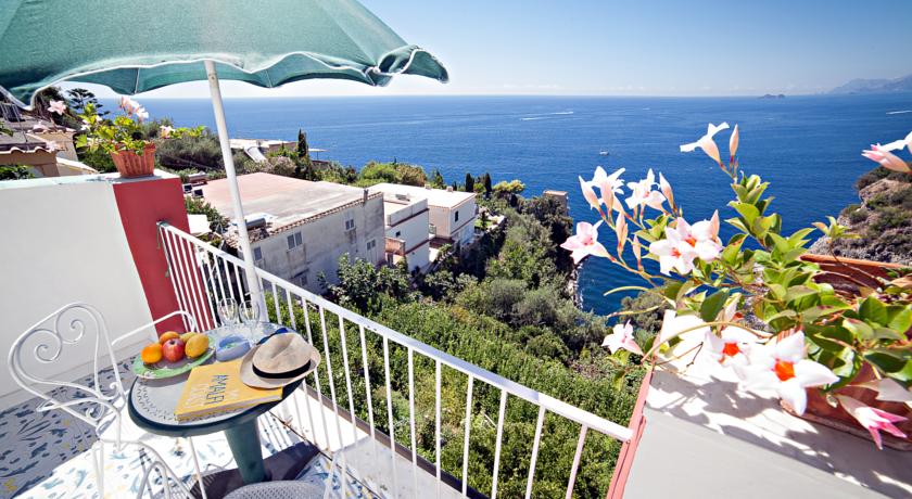 Uitzicht vanuit Hotel Villa Bellavista in Amalfi